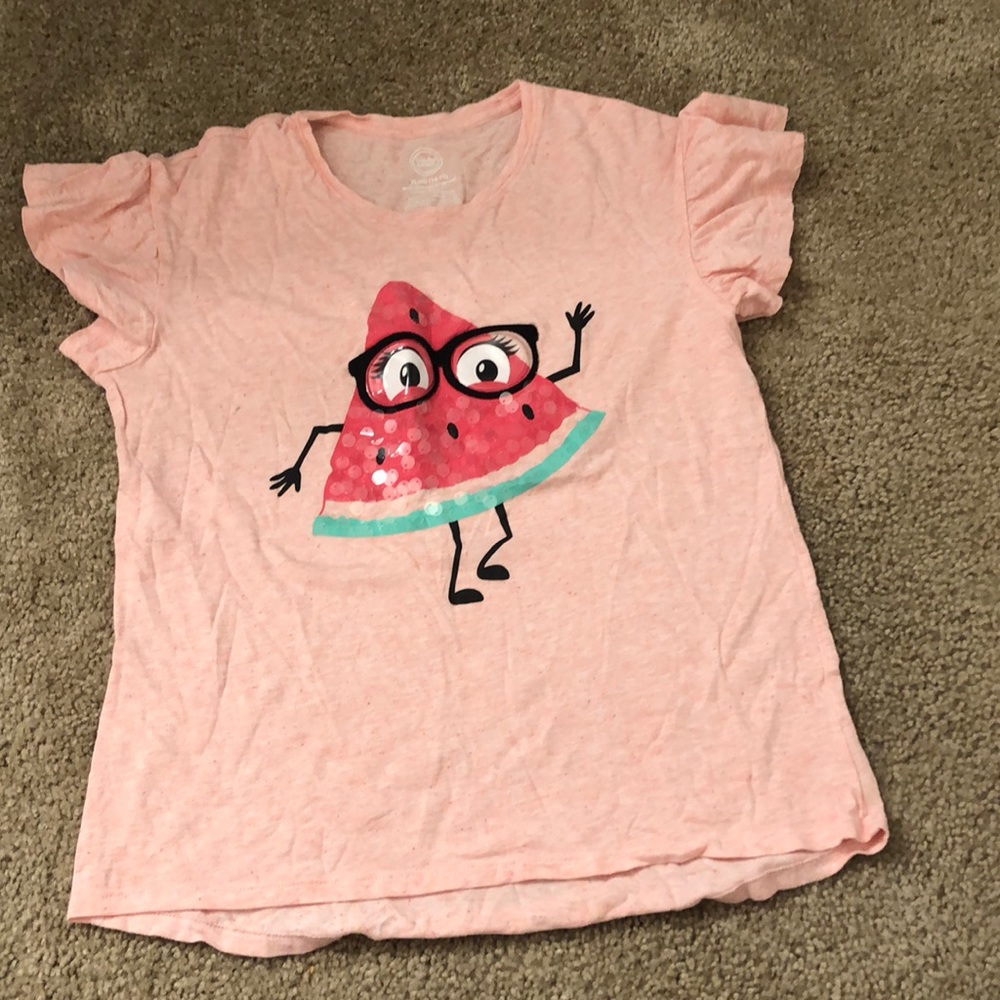 Baby pink watermelon shirt